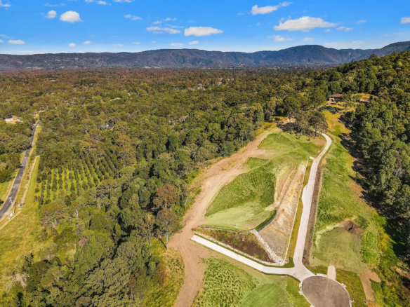 Elevated 4000sqm lots with spectacular views.