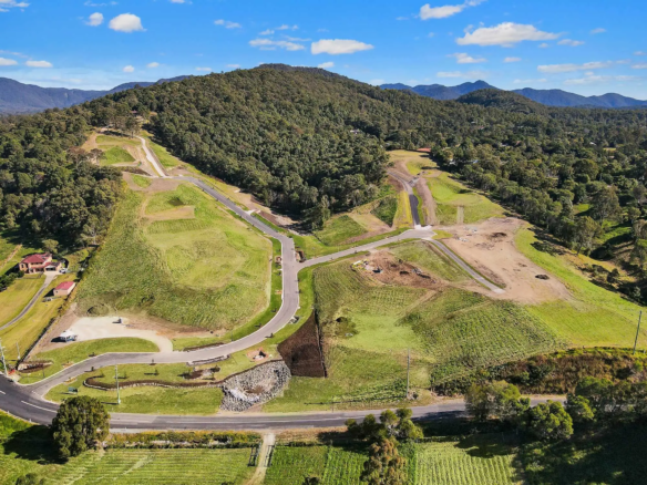 Elevated 4000sqm lots with spectacular views.