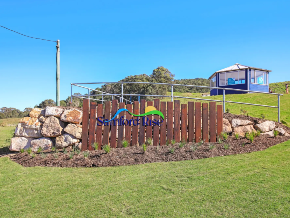 Elevated 4000sqm lots with spectacular views.
