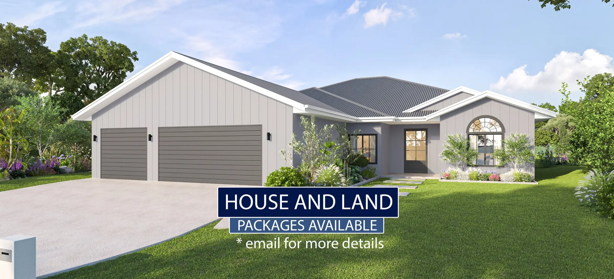 Elevated 4000sqm lots with spectacular views.