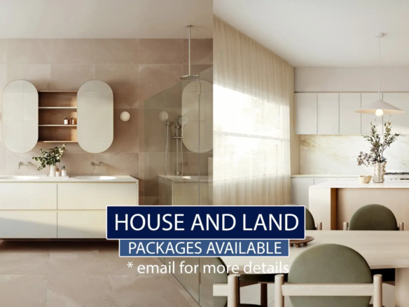 Elevated 4000sqm lots with spectacular views.