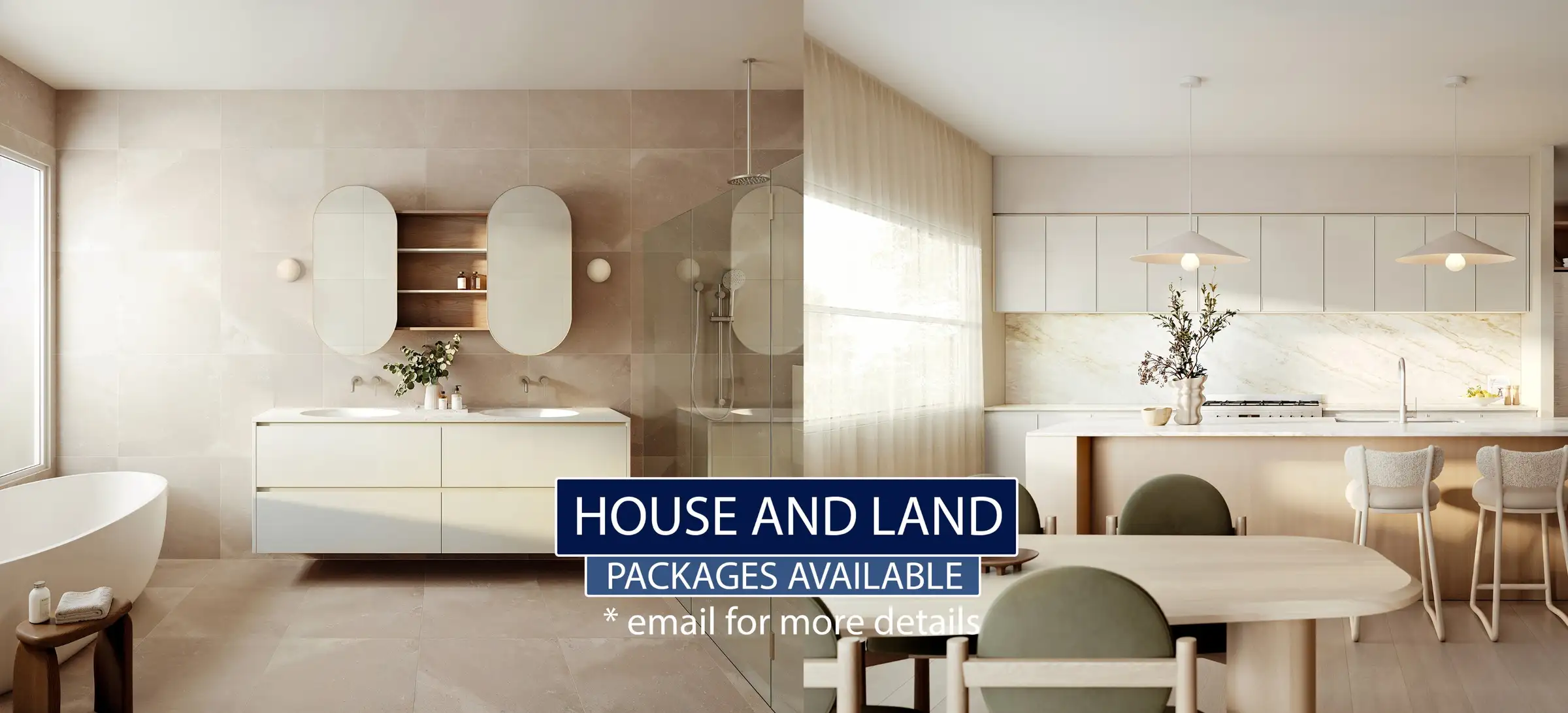 Elevated 4000sqm lots with spectacular views.