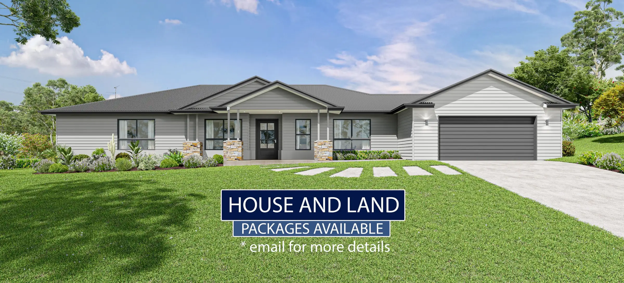 Elevated 4000sqm lots with spectacular views.